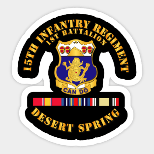 1st Bn, 15th Infantry Regt - ODS Sticker